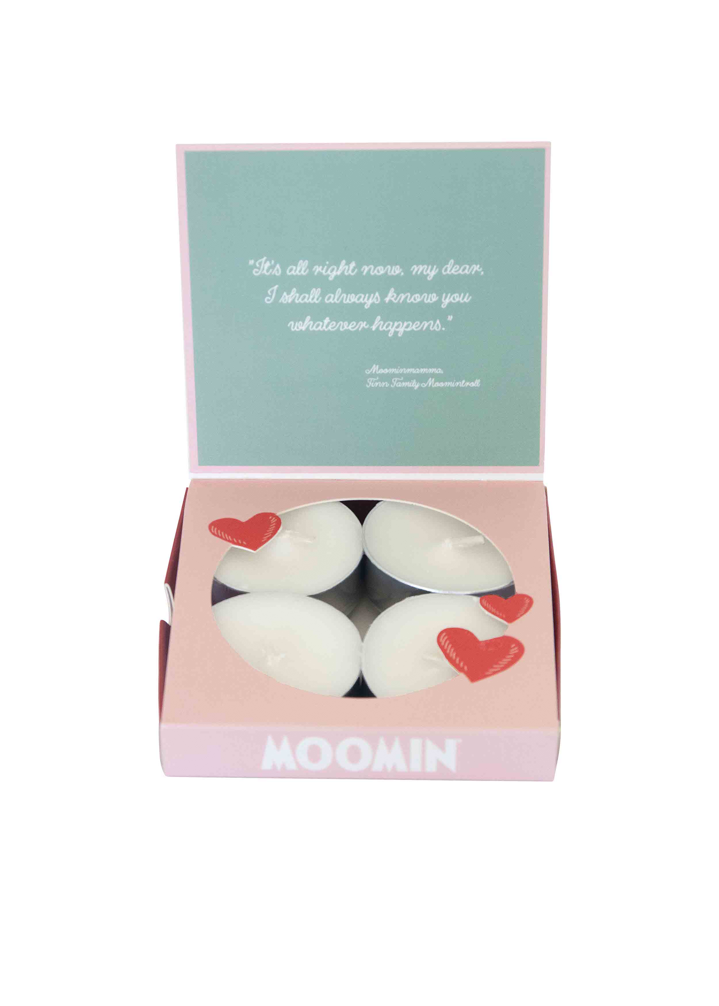 Moomin (Scented) Tea Light 4-Pack - Moomin Love - 3