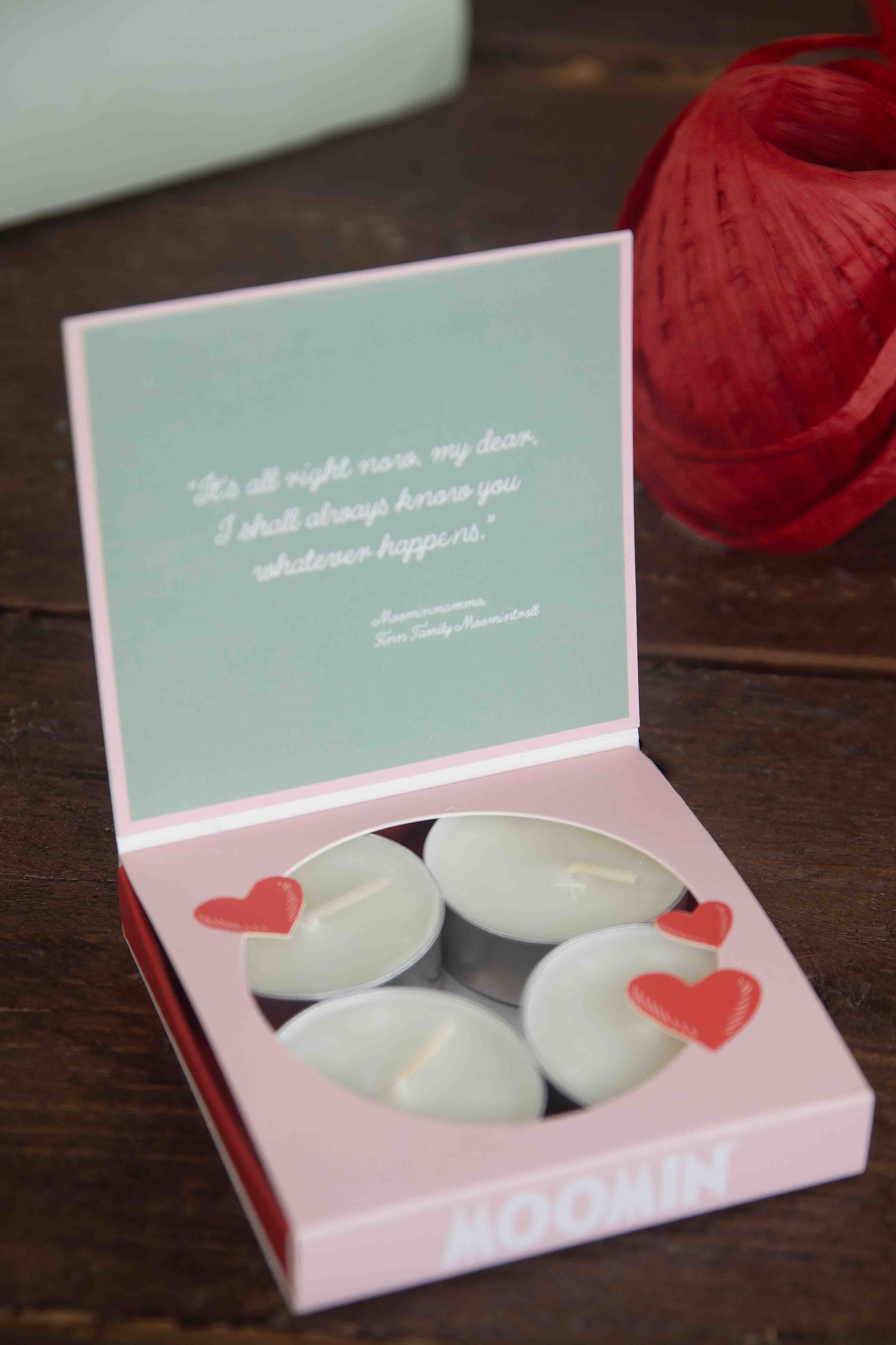 Moomin (Scented) Tea Light 4-Pack - Moomin Love - 2