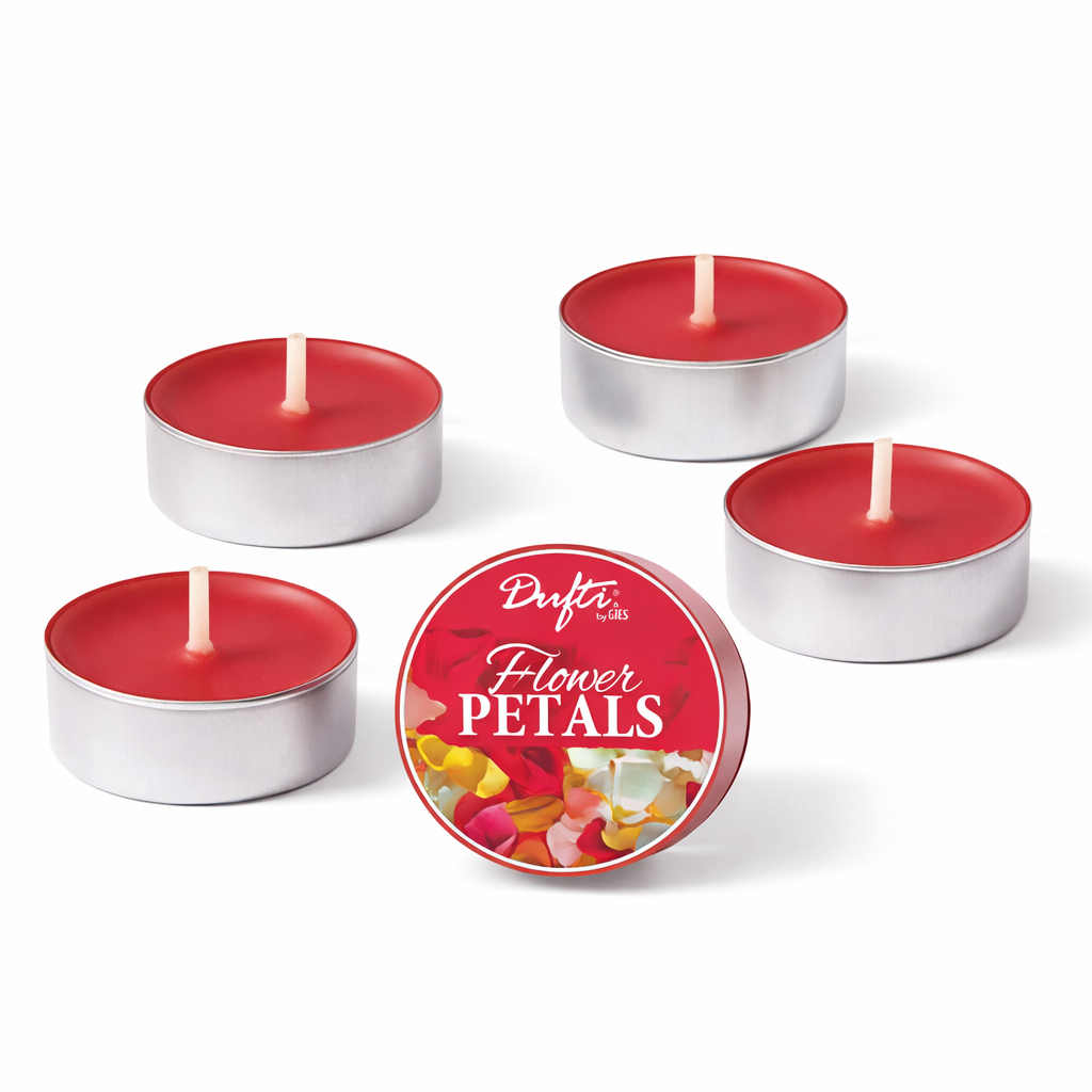 Dufti by Gies Duftlichte Flower Petals – 30er Beutel | Ø 38 mm | 4 Stunden Brenndauer - 2