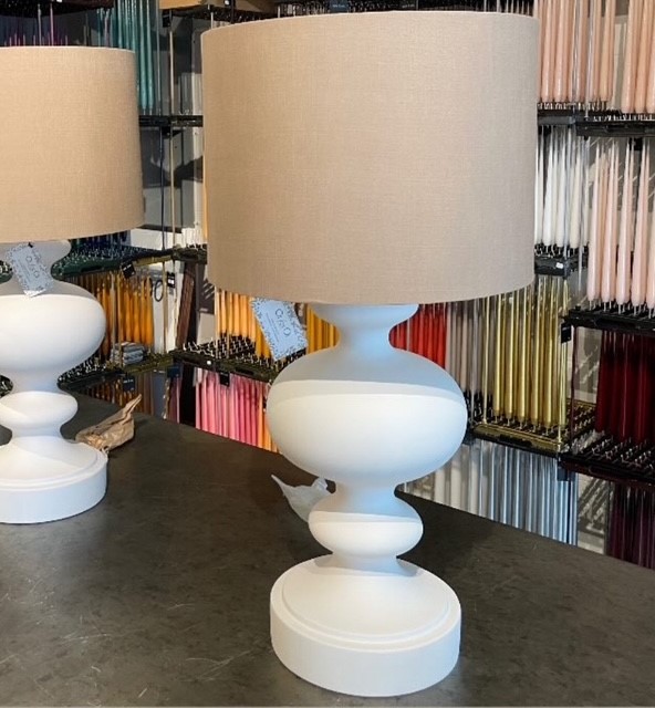 Signature Lampfot White matted