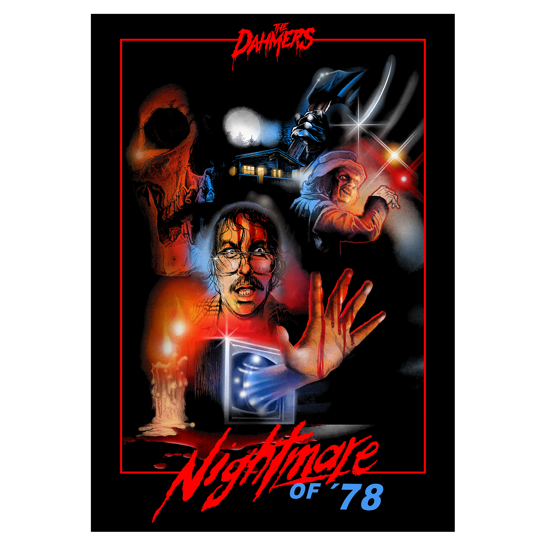 THE DAHMERS - CREATURE FEATURE, BUNDLE (BLACK VINYL LP) - 5