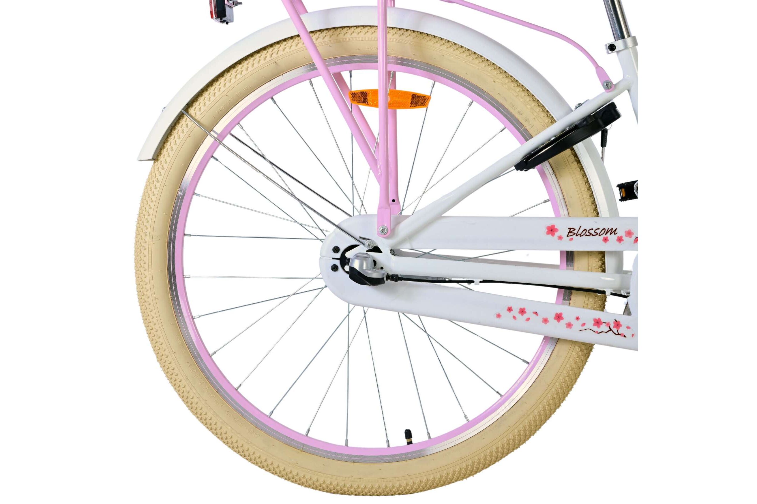 Barncykel Volare Blossom 26 tum – 3 Växlar Vit för barn 9–12 år - 3