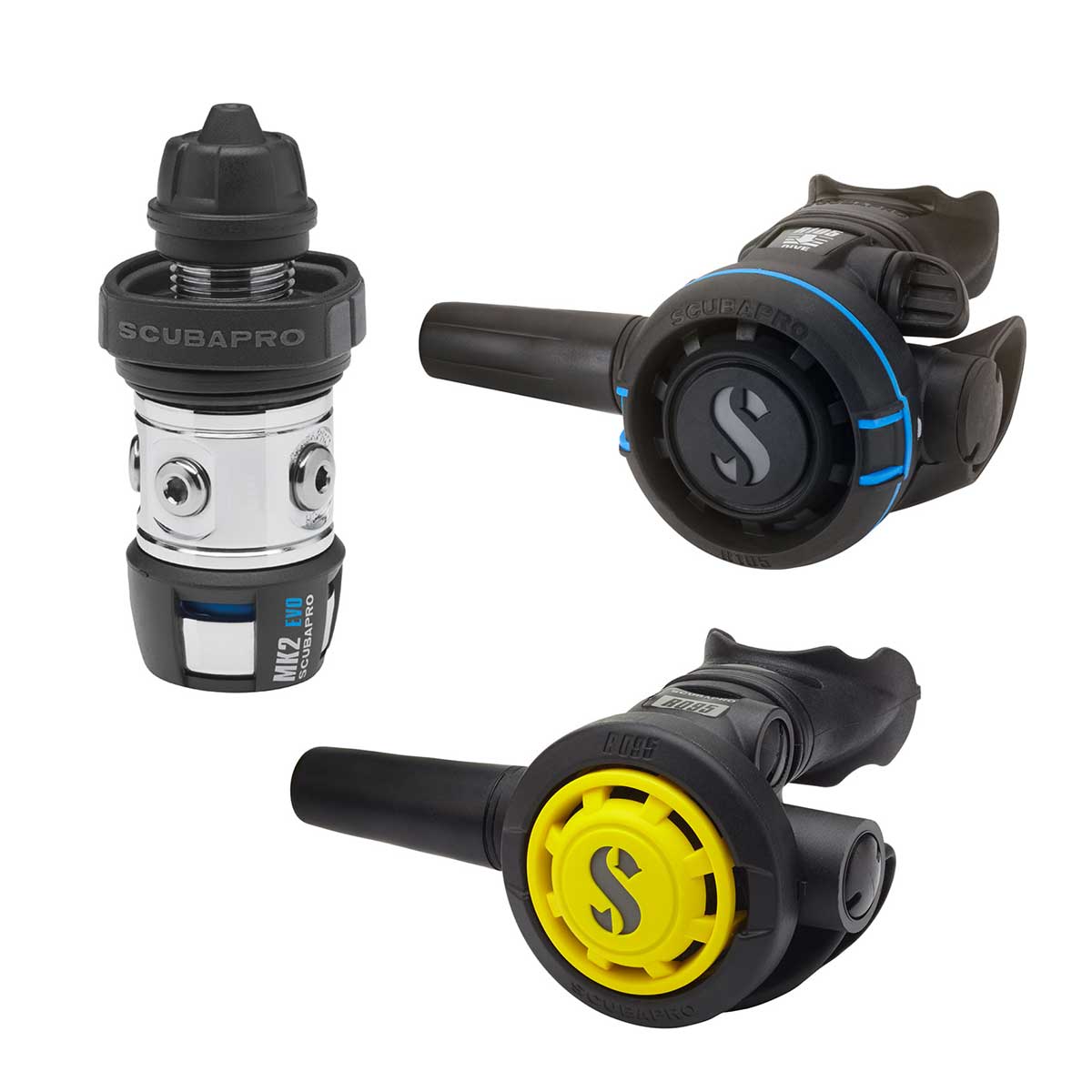 Mk2 EVO/R105/R095 Scubapro Regulatorpaket