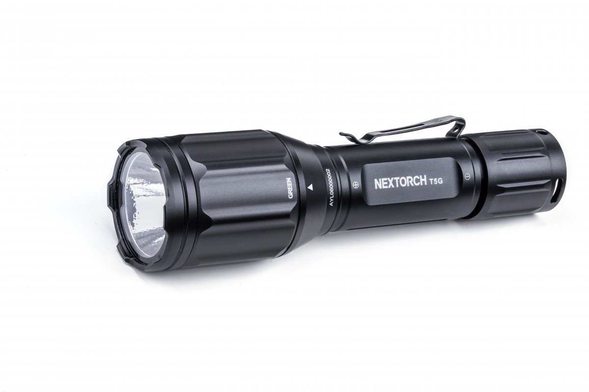 Nextorch T5G 2.0 Tracking Game Kit White/Green LED (1200/170 lum) Rechargeable 2