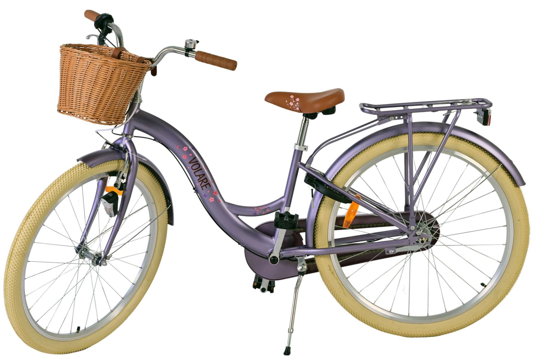 Barncykel Volare Blossom 26 tum – 3 Växlar Lila för barn 9–12 år - 8