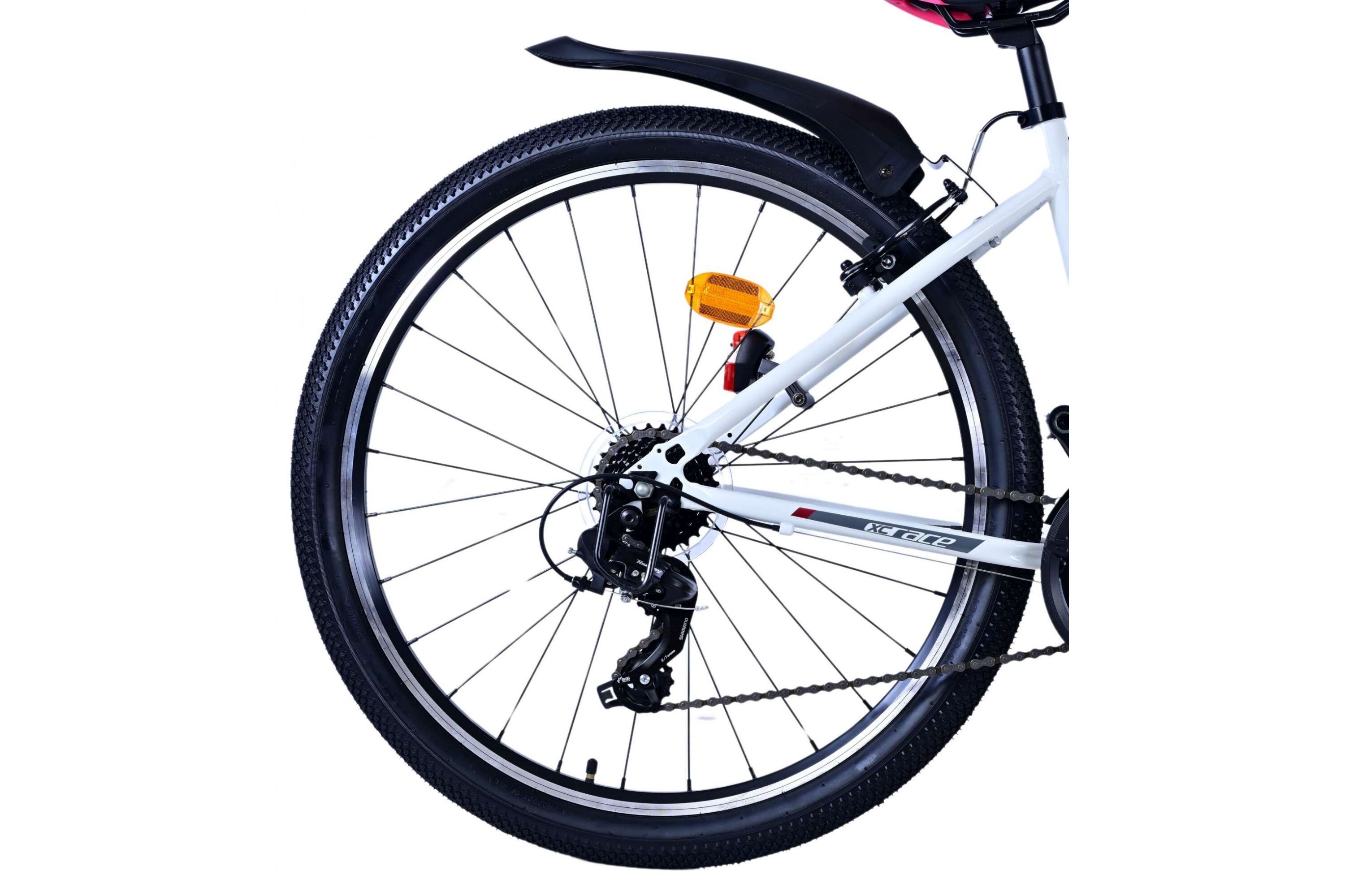 Barncykel Volare XC Race 26 tum – 21 växlar Vit/Rosa för barn 9–12 år - 3