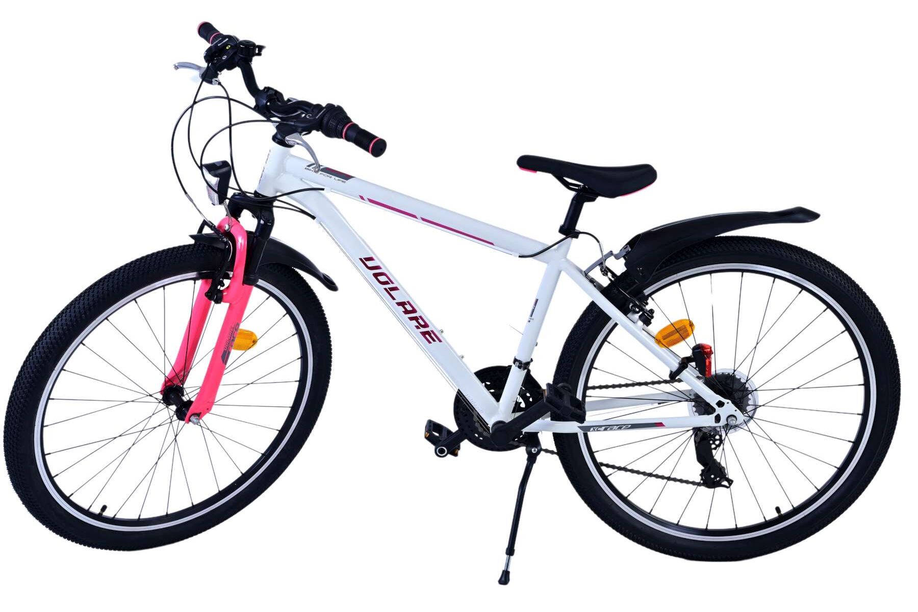 Barncykel Volare XC Race 26 tum – 21 växlar Vit/Rosa för barn 9–12 år - 9