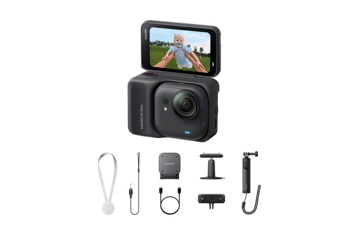 Insta360 GO Ultra Creator Bundle (Midnight Black)