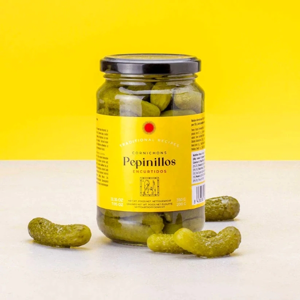Pepinillos Cornichons, 370 ml - 3