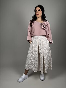 Camicia Kjol Lilly Beige
