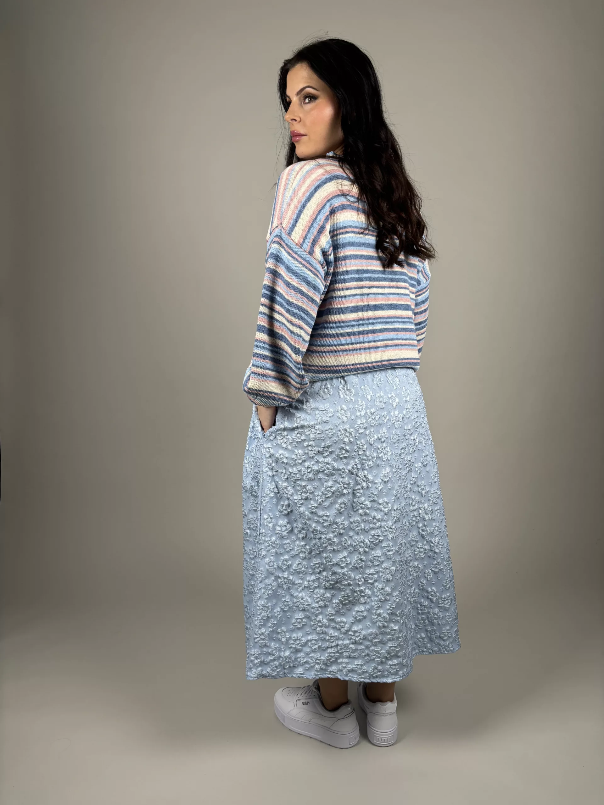 Camicia Kjol Lilly Blå - 2