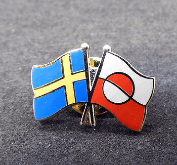 Pin Sverige / Grönland