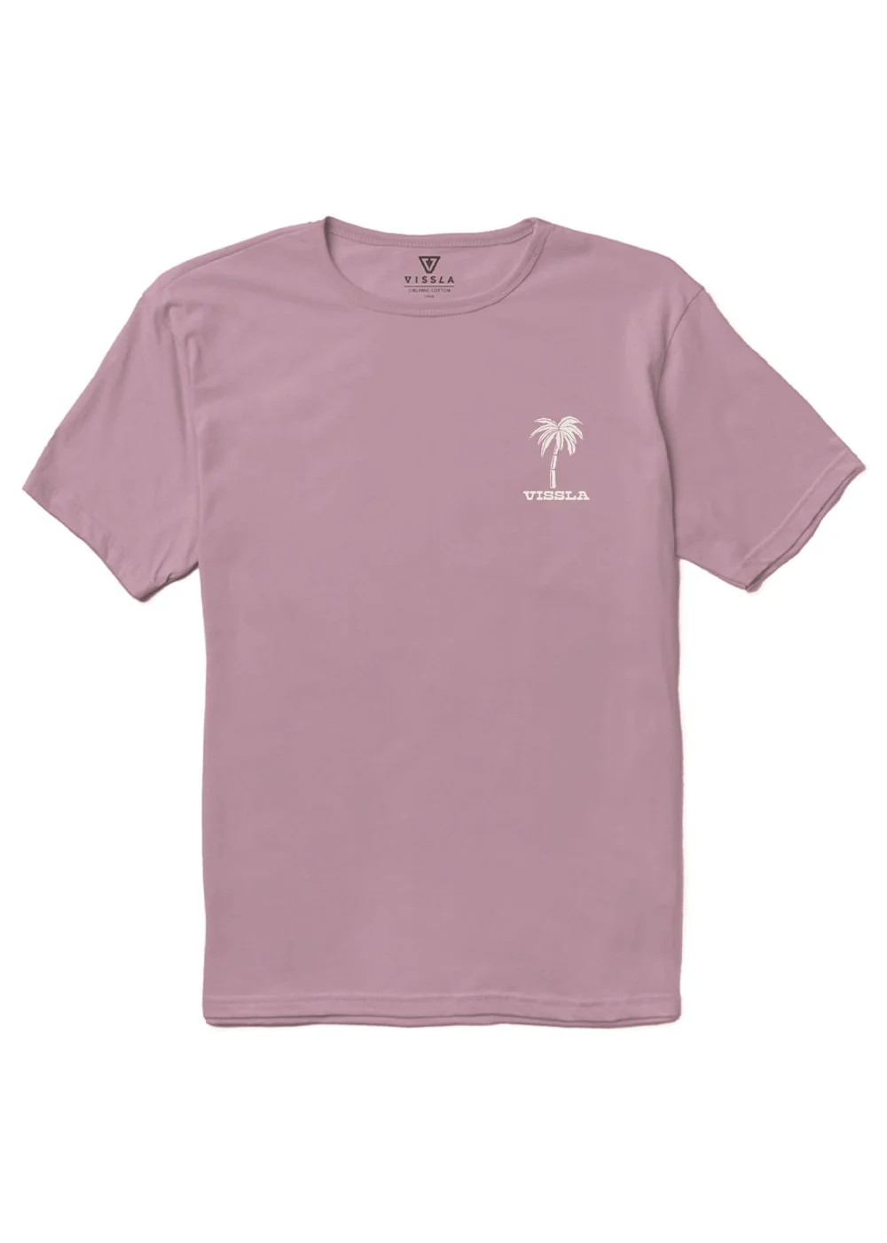 Vissla t-shirt Creature organic plum