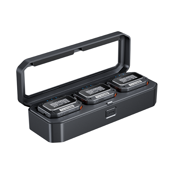 Saramonic TC-NEO 3-Kit Timecode Generator with Charging Case - 9