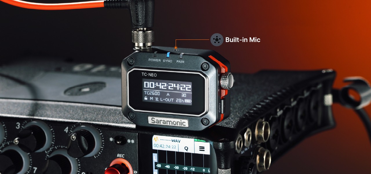 Saramonic TC-NEO 3-Kit Timecode Generator with Charging Case - 3