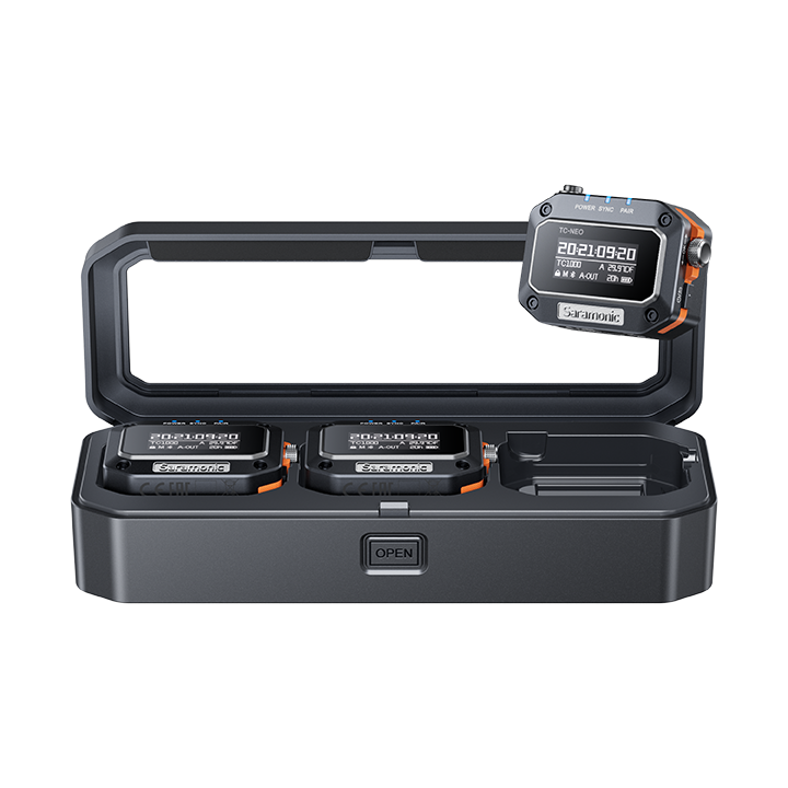 Saramonic TC-NEO 3-Kit Timecode Generator with Charging Case - 10