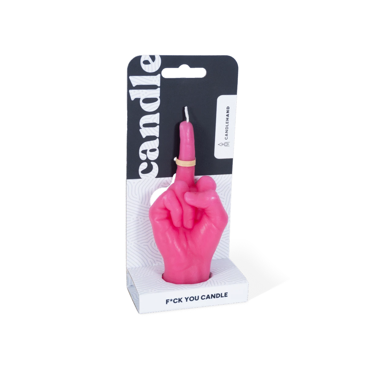 Candlehand Small Fuck You Pink 