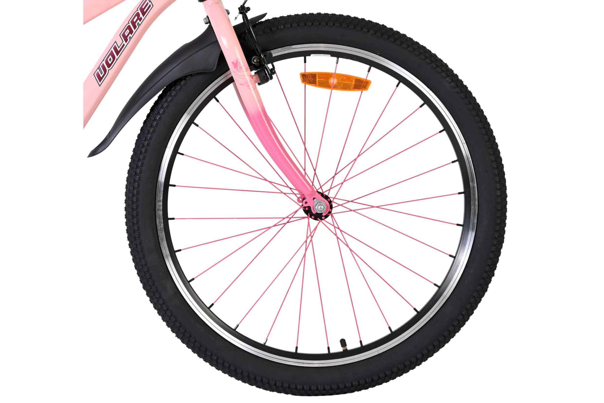 Barncykel Volare Mystic 24 tum – Rosa för barn 8–10 år - 5