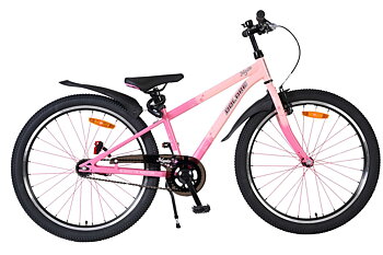 Barncykel Volare Mystic 24 tum – Rosa för barn 8–10 år