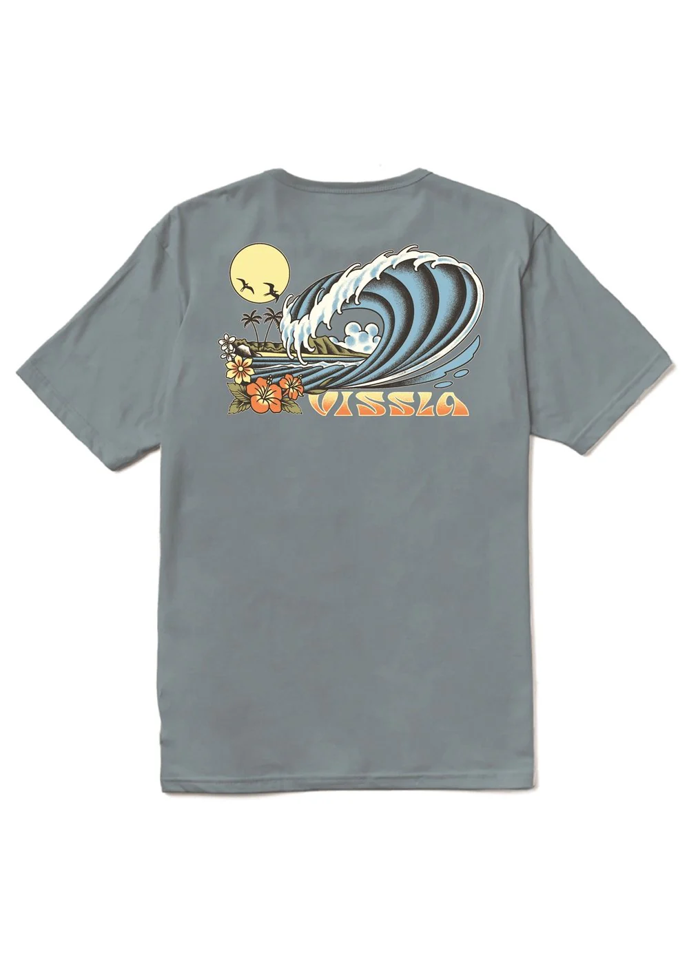 Vissla t-shirt Breakers organic phantom - 2