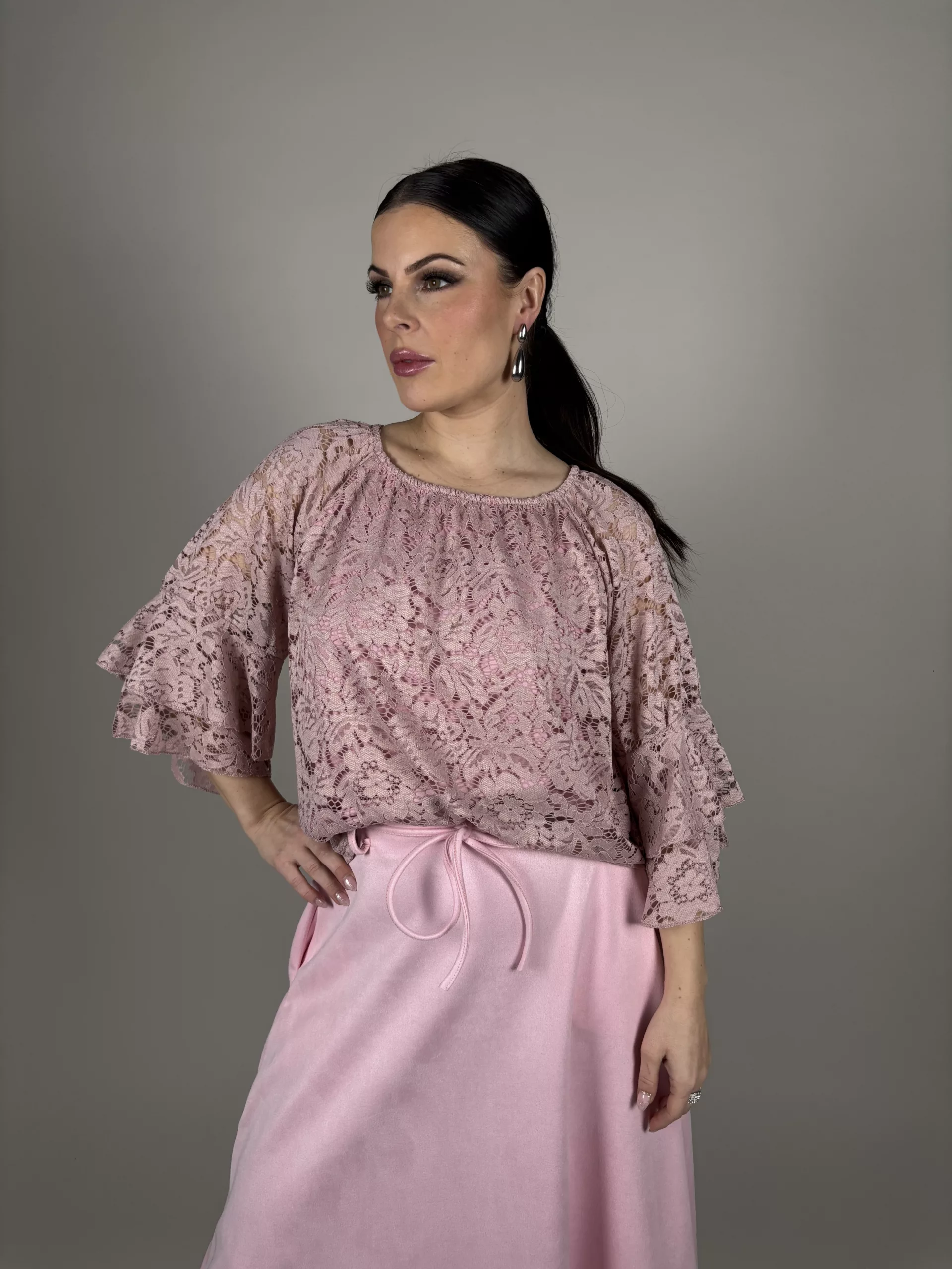 Camicia Blus Rosalia Rosa - 2