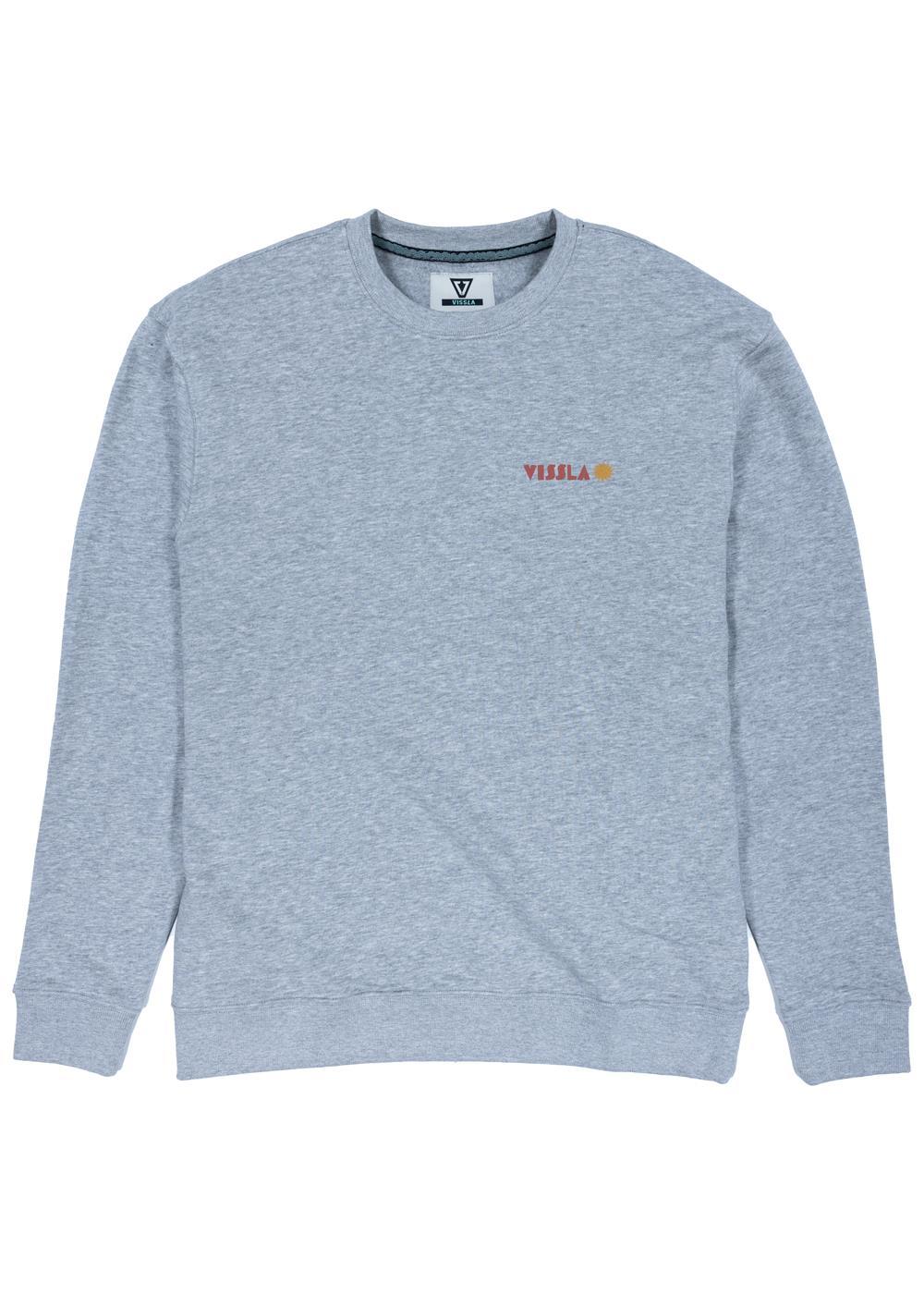 Vissla sweatshirt crew Coastal life eco steel