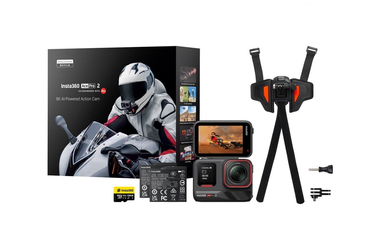 Insta360 Ace Pro 2 Motorcycle Bundle