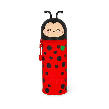 Penalhus af silikone, Kawaii, Ladybug