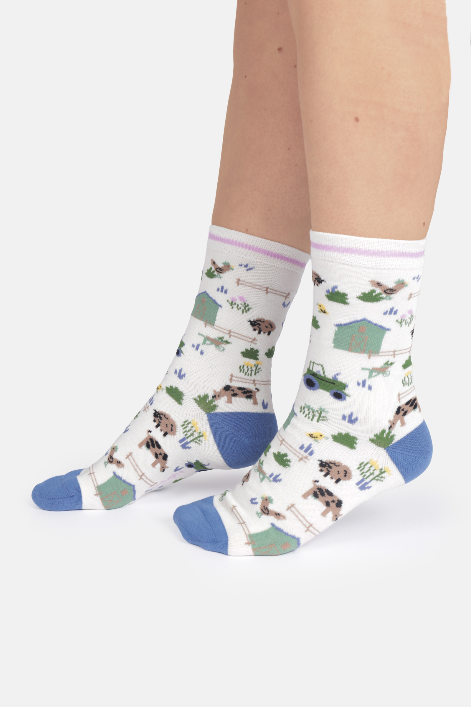 Presenttips! Bambustrumpor med lantligt djurtema - 3