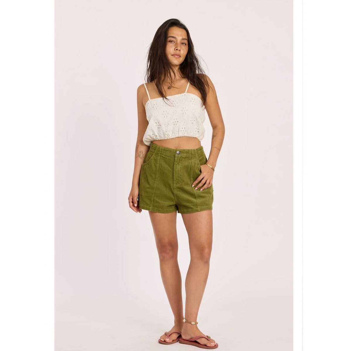 Sisstr shorts dam Sandy shores seaweed