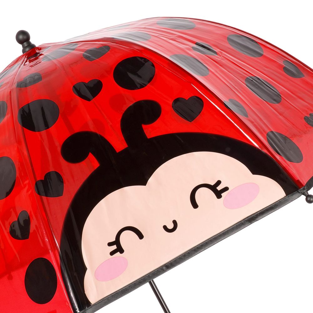 Paraply, børn, Dancin' in the rain, Ladybug - 3
