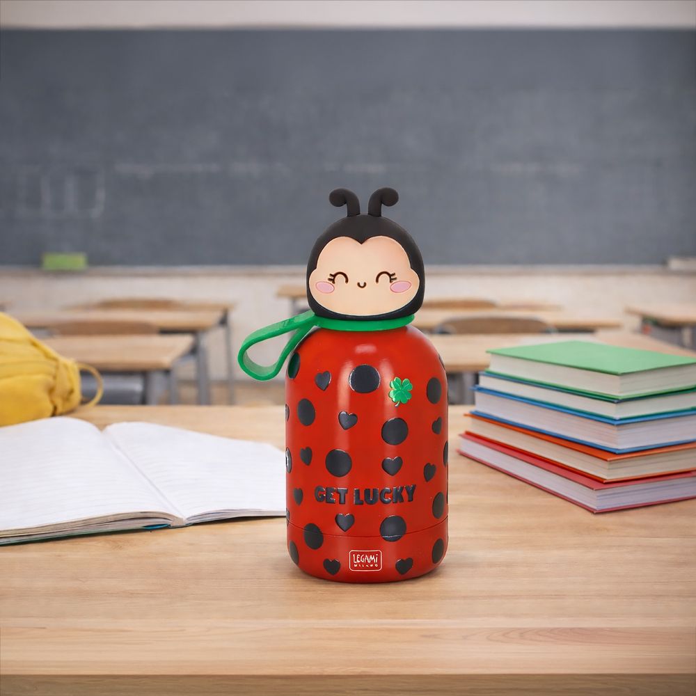 Hot&Cold,  Kids Termoflaske/Vakuumflaske, Ladybug (310 ml) - 6