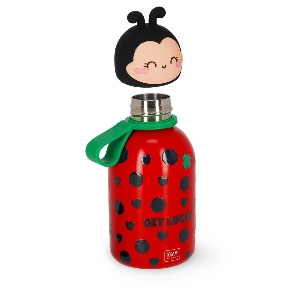 Hot&Cold,  Kids Termoflaske/Vakuumflaske, Ladybug (310 ml) - 3