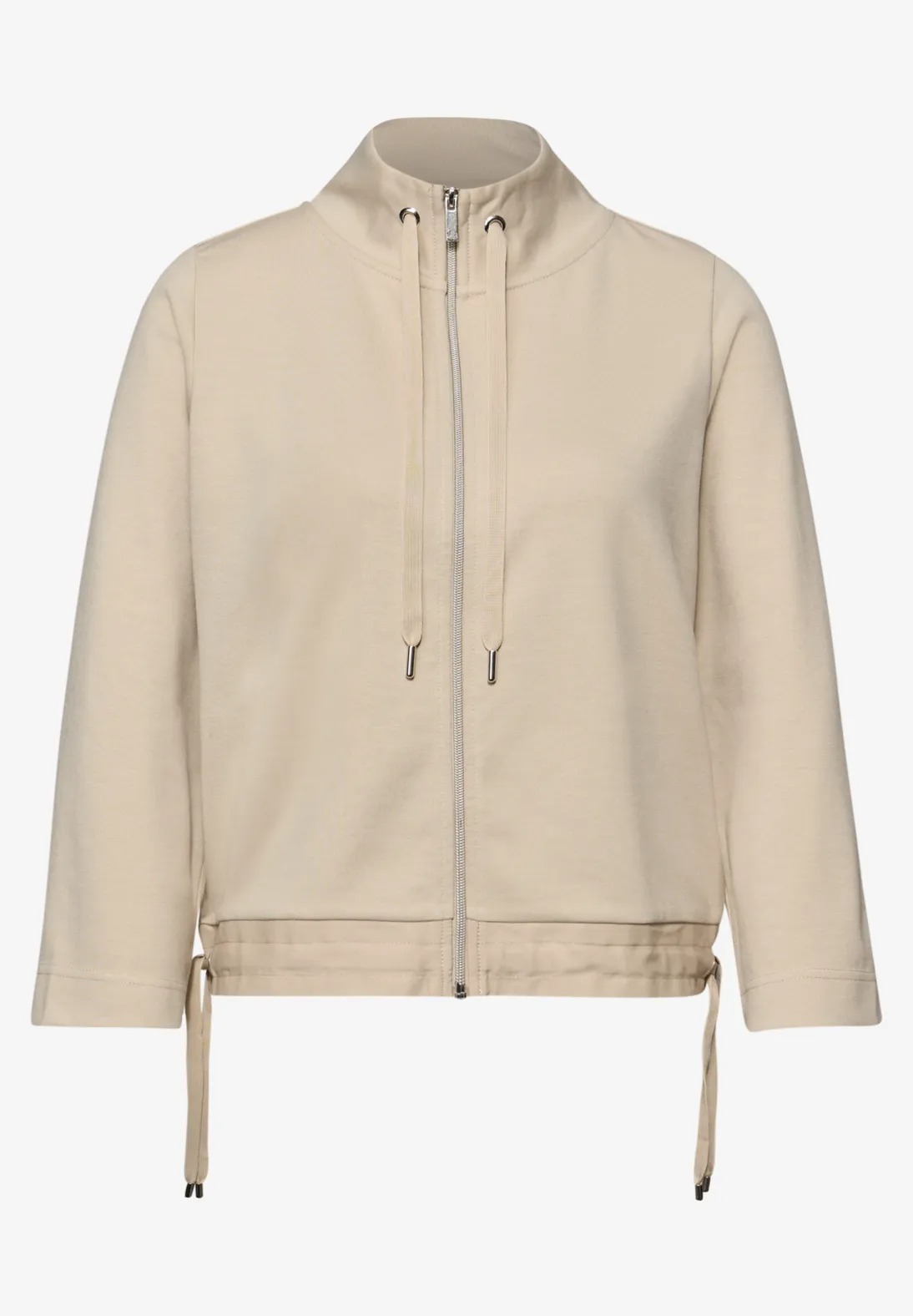 LTD QR Zipper Jacket - Cotton Beige - Street One - 6