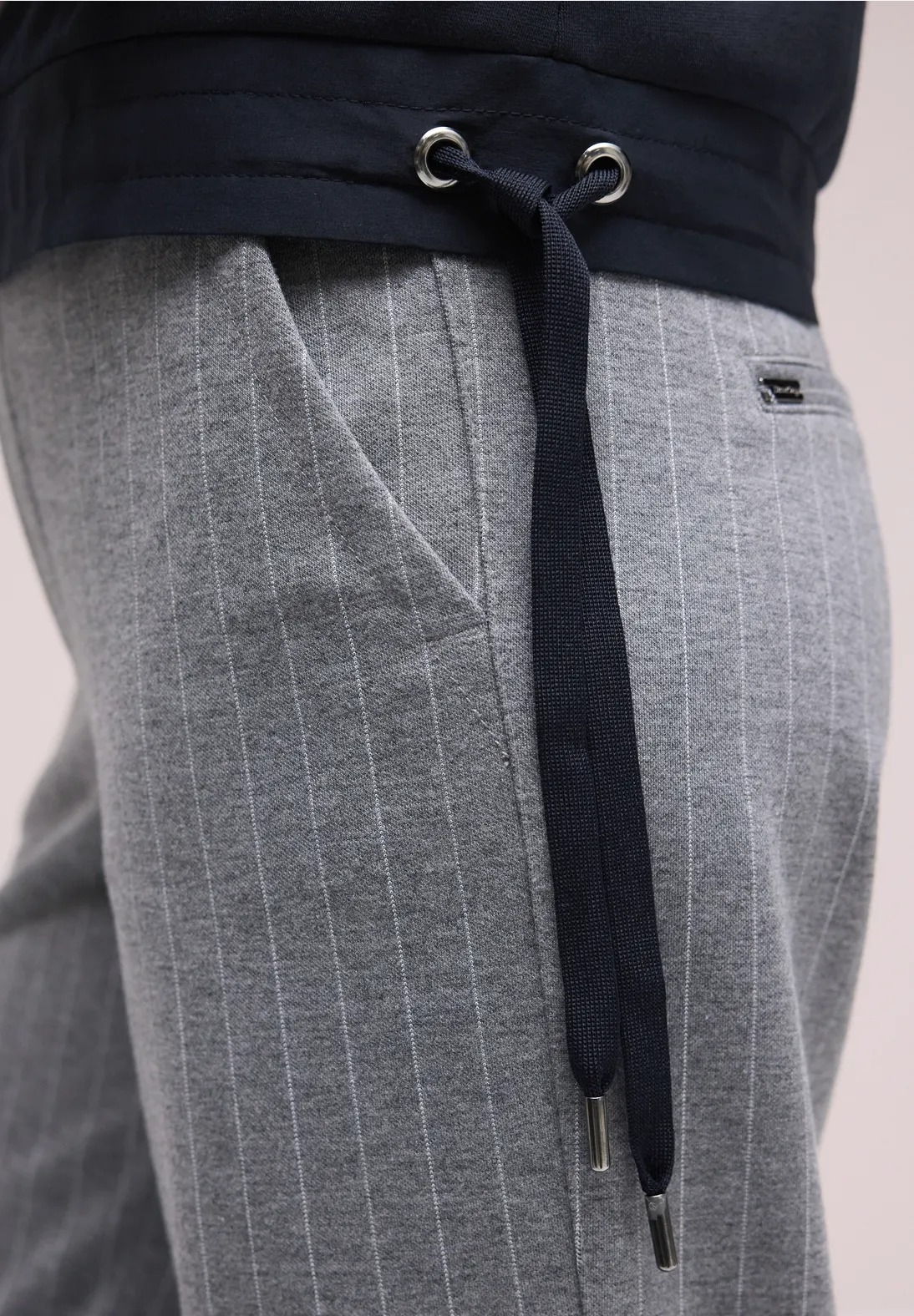 LTD QR Zipper Jacket - Shadowed Navy - Street One - 3