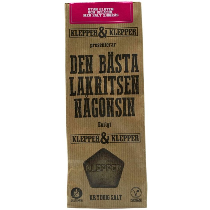 Klepper & Klepper Kryddig salt lakrits, 200 g