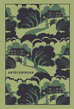 Anteckningsbok : Emily Brontë Svindlande höjder - Form Lotta Kühlhorn A5 olinjerad