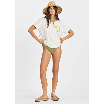 Sisstr t-shirt dam Lou byfriend vintage white