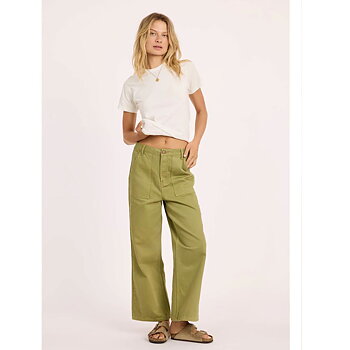 Sisstr byxa dam Blake denim seaweed