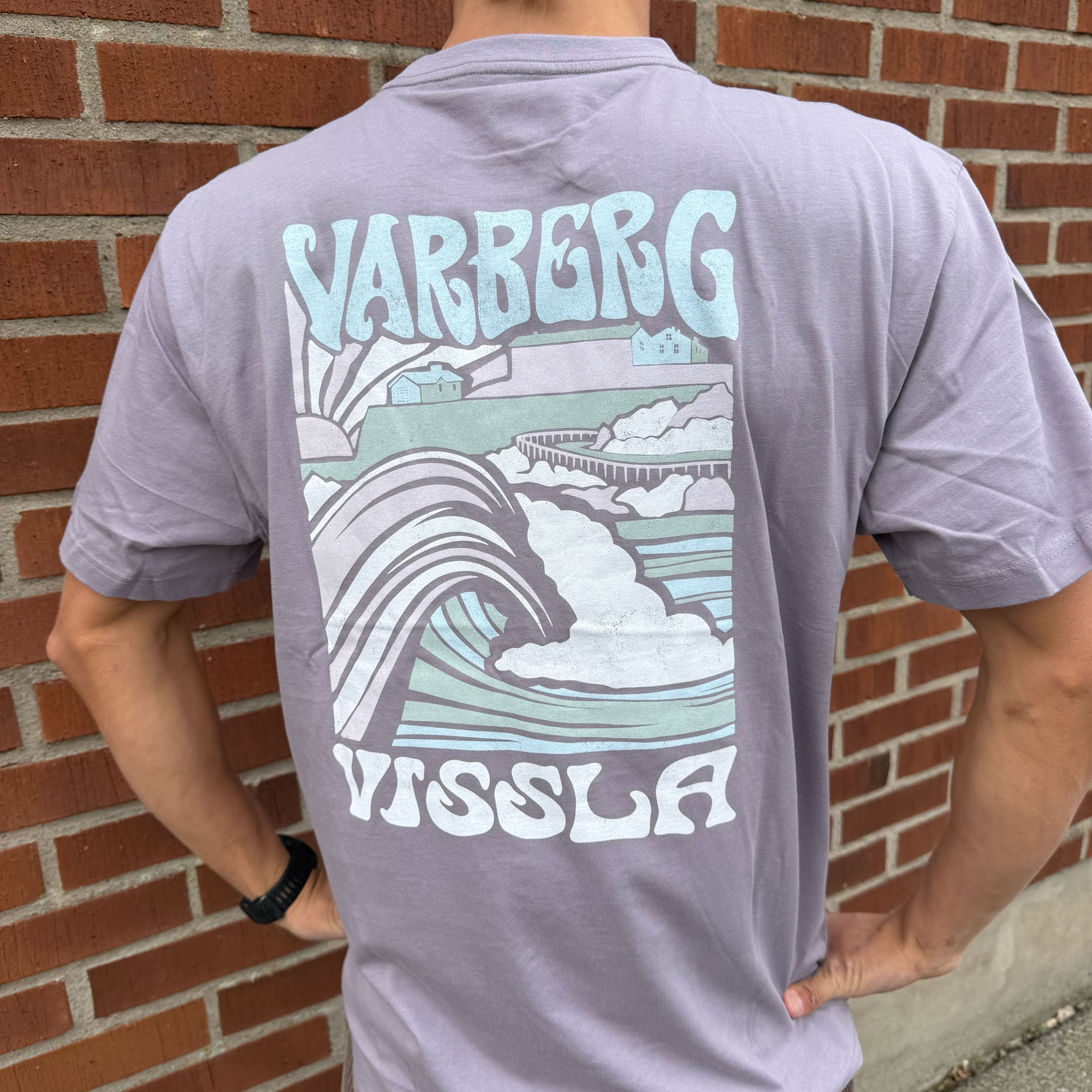 Vissla t-shirt Varberg dusty lilac - 2