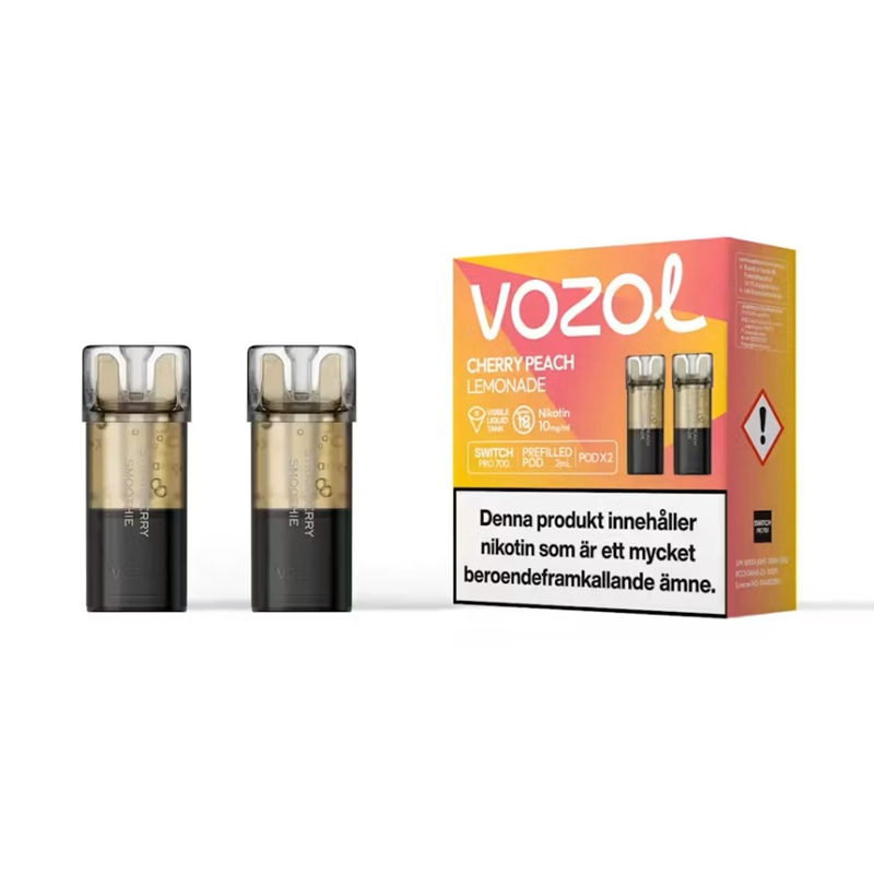 Vozol Switch prefyllda poddar 2-pack –10 mg  - 7