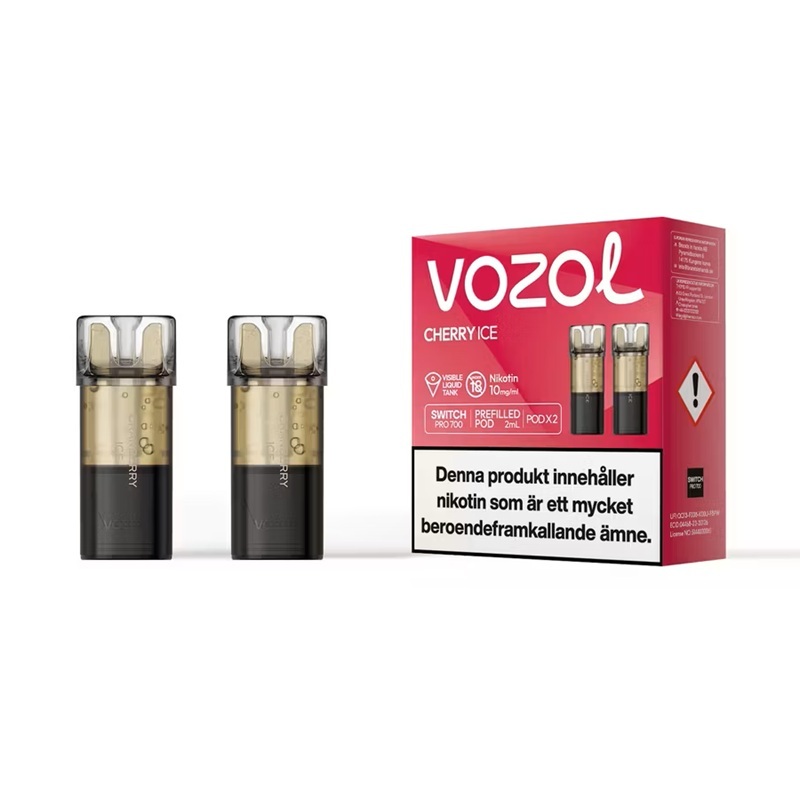 Vozol Switch prefyllda poddar 2-pack –10 mg  - 8