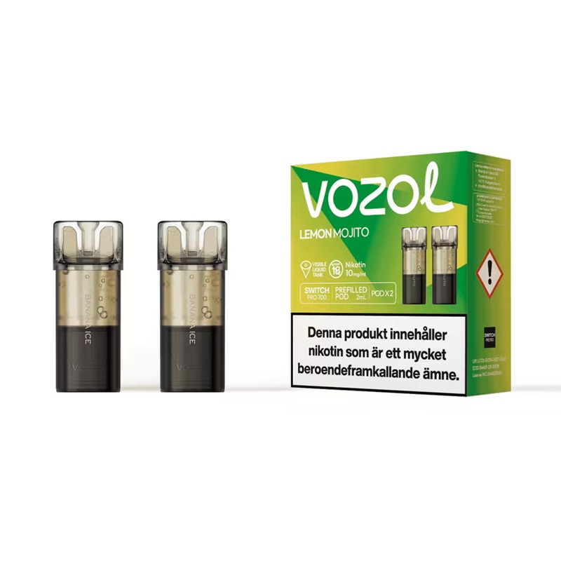Vozol Switch prefyllda poddar 2-pack –10 mg  - 4