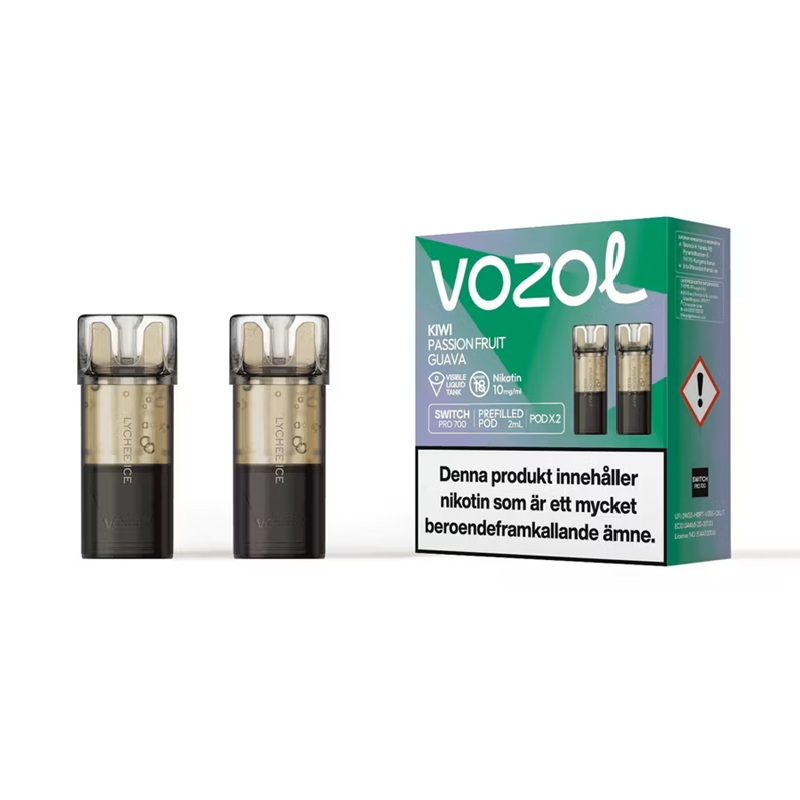 Vozol Switch prefyllda poddar 2-pack –10 mg  - 3