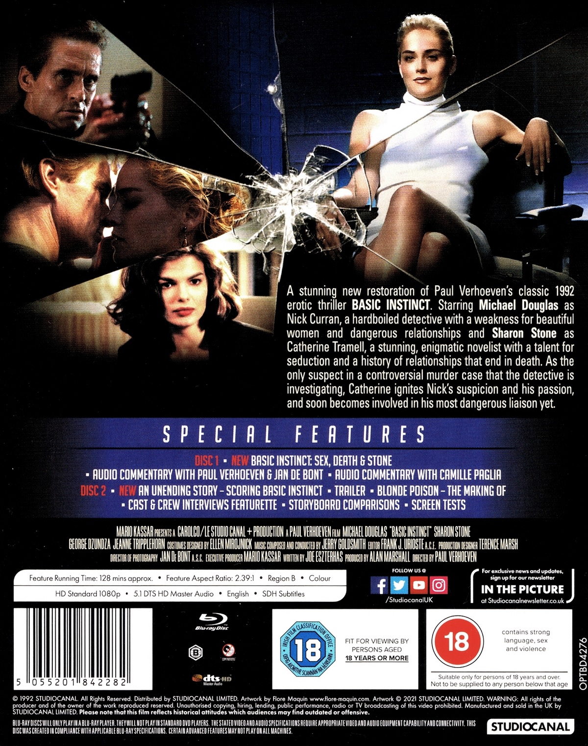 Basic Instinct (ej svensk text) (Blu-ray) - 2
