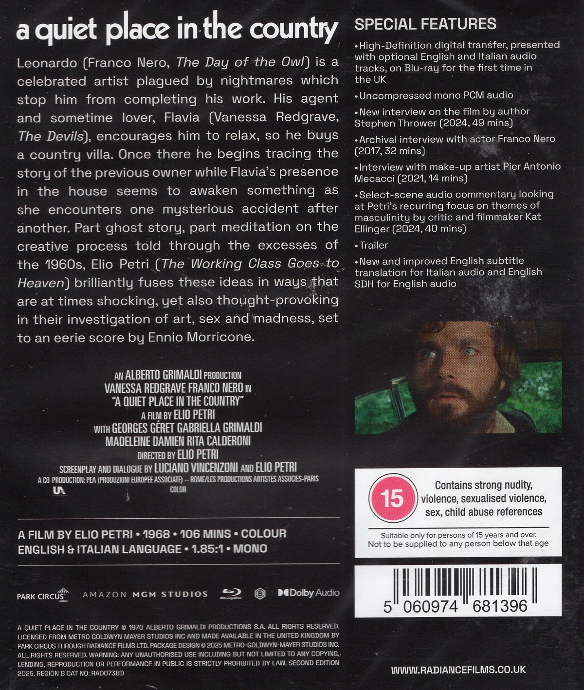 A Quiet Place In the Country (ej svensk text) (Blu-Ray) - 2