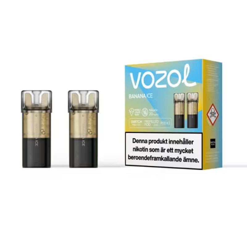 Vozol Switch Prefyllda Poddar 2-pack - 20 mg - 4