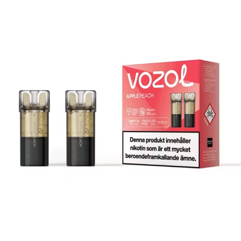 Vozol Switch Prefyllda Poddar 2-pack - 20 mg - 5