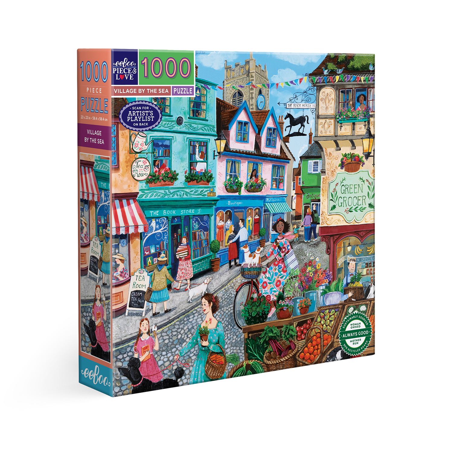 Village by the Sea : Pussel 1000 bitar - 2