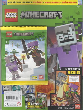 Lego Megatrend nr 1 2026, Minecraft nr 1 med Strövare+Modig riddare+Snölandskap